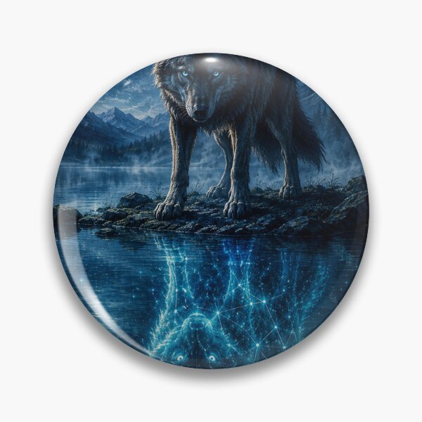 Item preview, Moonlit Spirit Wolf designed and sold by DrizzyV.