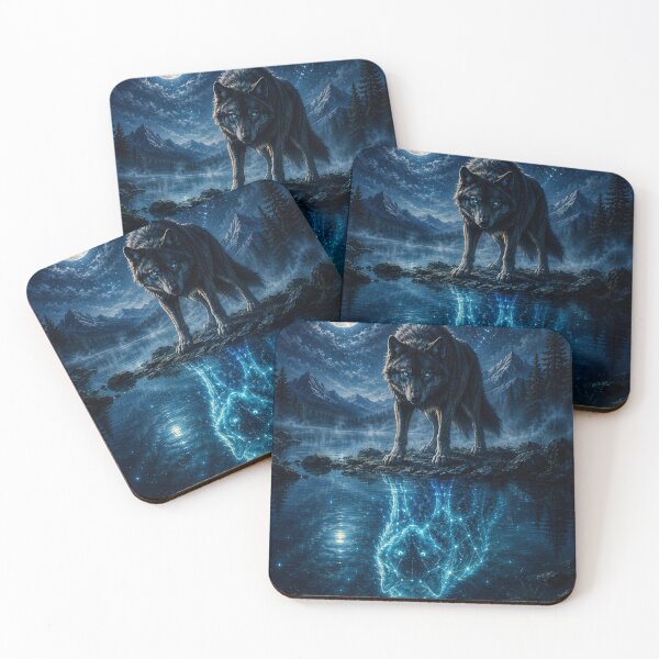 Item preview, Moonlit Spirit Wolf designed and sold by DrizzyV.