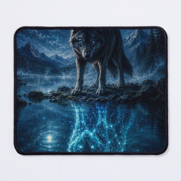 Item preview, Moonlit Spirit Wolf designed and sold by DrizzyV.