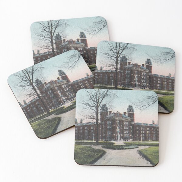 Item preview, Central State Hospital (Indianapolis, Indiana) Original Vintage Postcard – Central Indian Asylum designed and sold by GhostlyWorld.