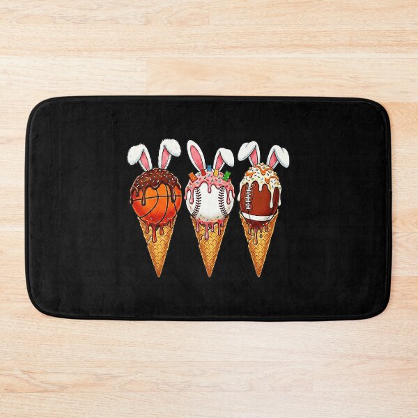 Item preview, Melting Sports Ice Cream Cones with Bunny Ears Funny Easter designed and sold by allistermariam.