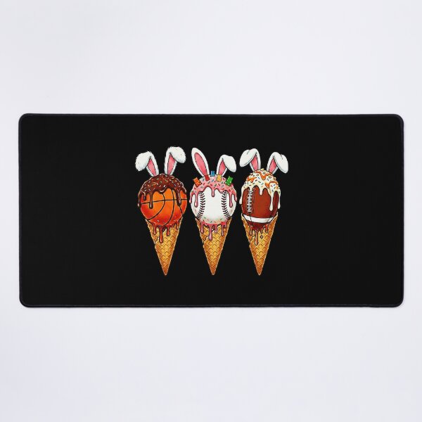 Item preview, Melting Sports Ice Cream Cones with Bunny Ears Funny Easter designed and sold by allistermariam.
