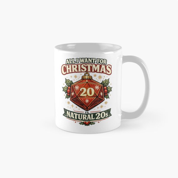 Item preview, Christmas - All I Want For Christmas Is Natural 20s designed and sold by ESSClothing.