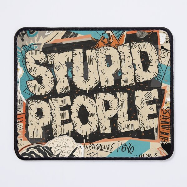 Item preview, Stupid People Grunge Collage Zine Aesthetic Punk Art designed and sold by ConfuseLab Alt.