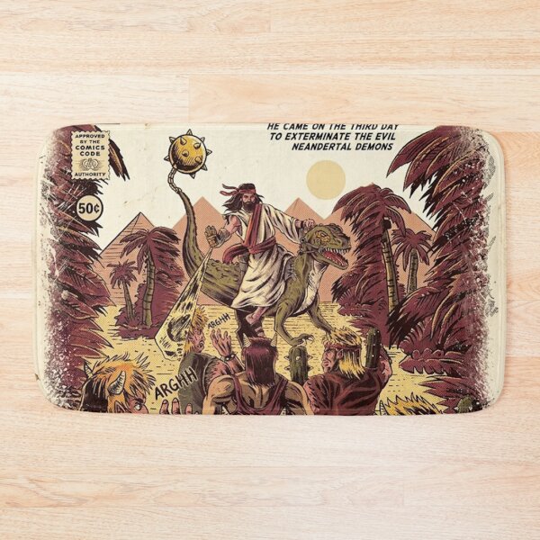 Item preview, Poster jurassic jesus painting designed and sold by merlinesalibel.