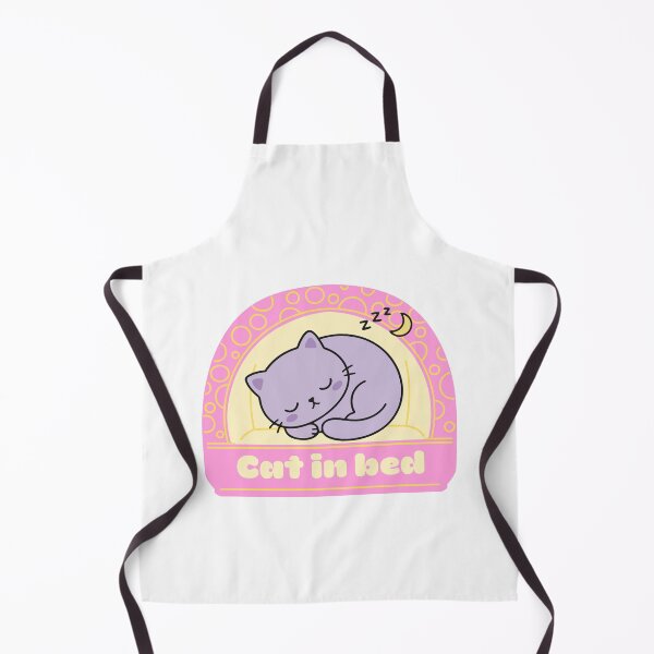 Item preview, Cute Sleeping Cat in Bed Retro Kawaii designed and sold by Cafya.
