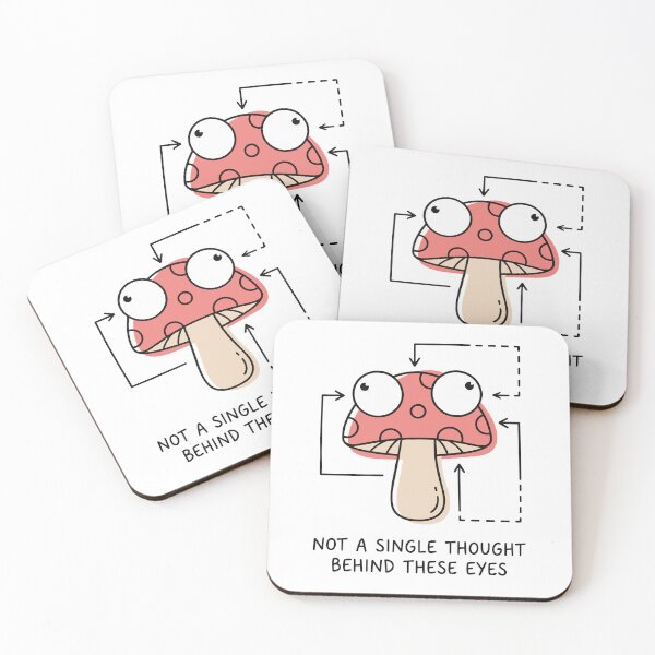 Item preview, The Brainless Mushroom designed and sold by ricopanda.