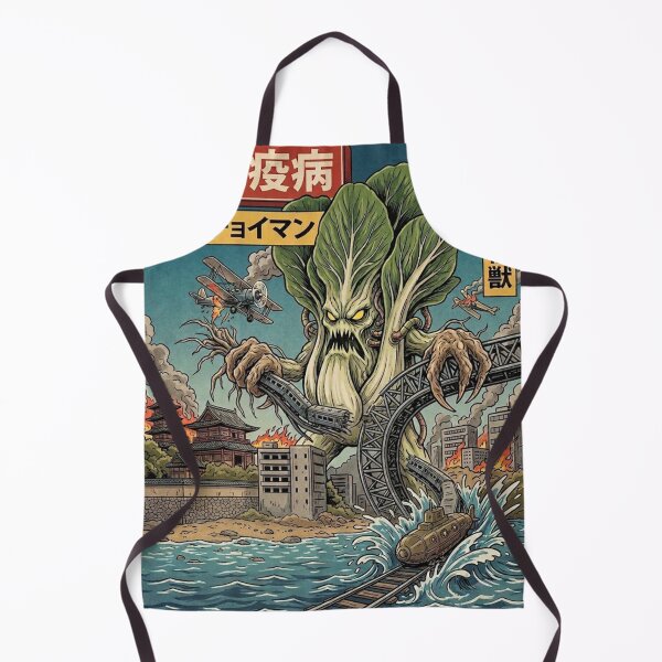 Item preview, Poster the broccozilla attack the city designed and sold by merlinesalibel.