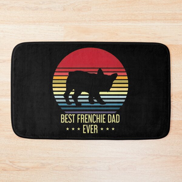 Item preview, Best Frenchie Dad Ever Retro Sunset Dog Dad designed and sold by SoyLamderma.