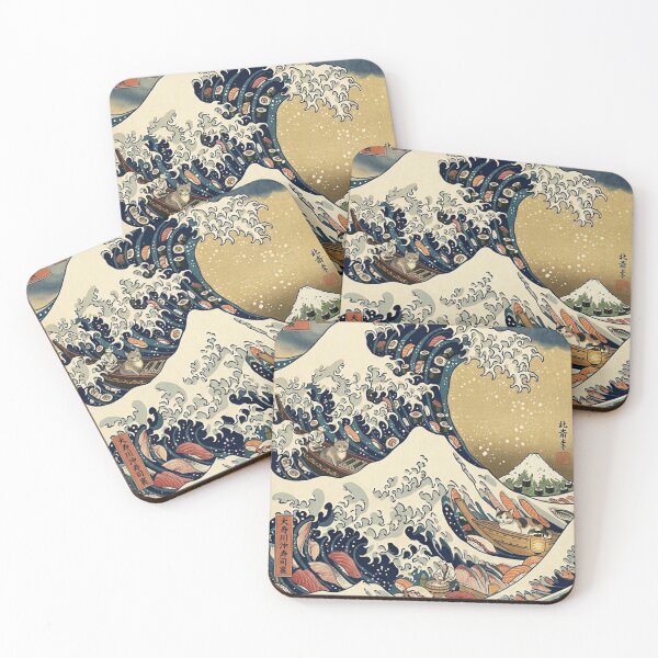 Item preview, Vintage the great sushi off kanagawa designed and sold by merlinesalibel.