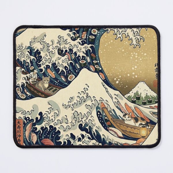 Item preview, Vintage the great sushi off kanagawa designed and sold by merlinesalibel.