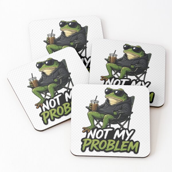 Item preview, Not My Problem Chill Frog designed and sold by S06PMarketing.