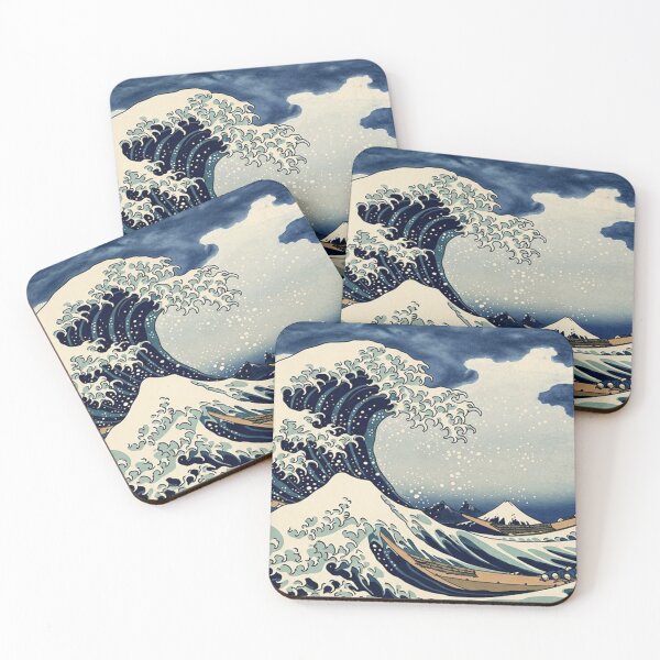 Item preview, Poster the great wave off kanagawa designed and sold by merlinesalibel.