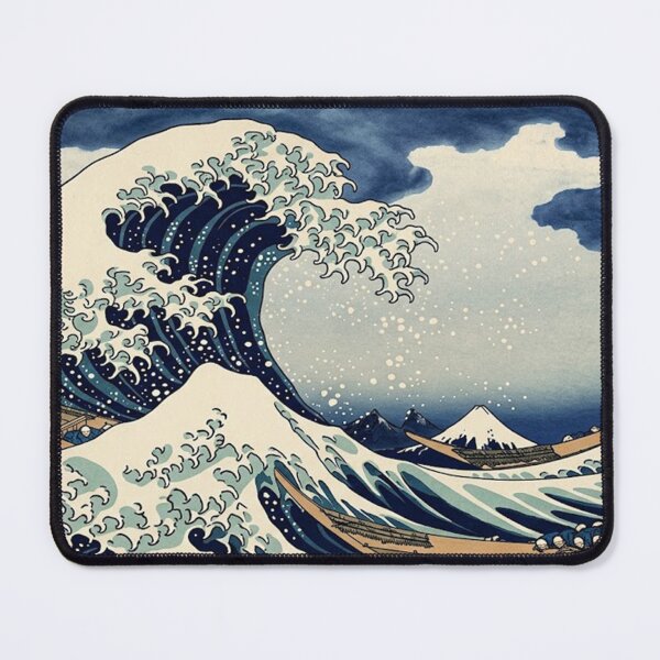 Item preview, Poster the great wave off kanagawa designed and sold by merlinesalibel.