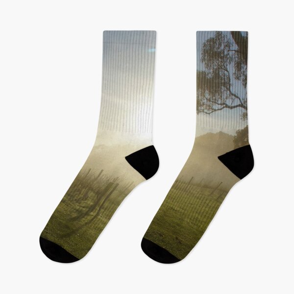 Item preview, Misty Winter Sunrise at Magpie Springs designed and sold by MagpieSprings.