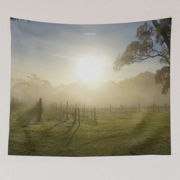 Item preview, Misty Winter Sunrise at Magpie Springs designed and sold by MagpieSprings.