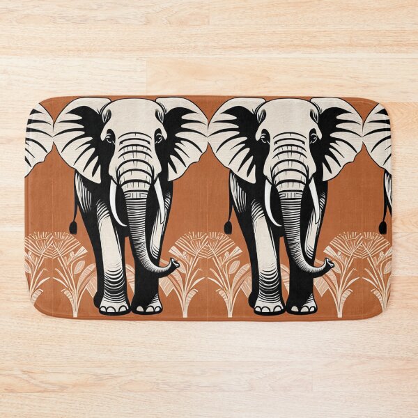 Item preview, Art - Abstract Elephant, Afro-Kinetic Aesthetic designed and sold by DoodyPets.