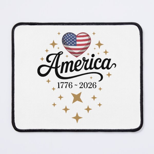 Item preview, Flag Heart 1776 2026 July 4th 250th Birthday designed and sold by sailorjessiArt.