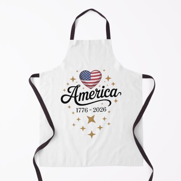 Item preview, Flag Heart 1776 2026 July 4th 250th Birthday designed and sold by sailorjessiArt.