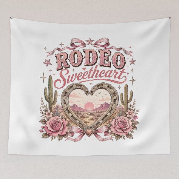 Item preview, Rodeo sweetheart with floral details designed and sold by Side Quest Co..