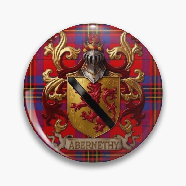 Item preview, Abernethy Coat of Arms and Leslie Modern Tartan designed and sold by Kirrindy Designs.