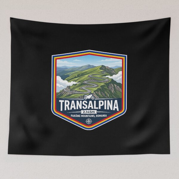 Item preview, Transalpina Scenic Highway Through Romania's Peaks designed and sold by enzoade.