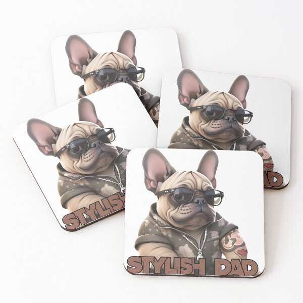 Item preview, Frenchie Dog in Shades - Cool Dad Graphic designed and sold by SoyLamderma.