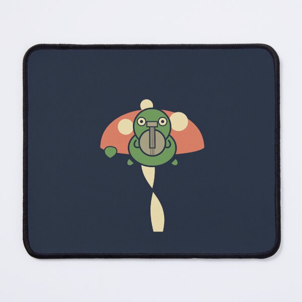 Item preview, Cottagecore Frog Banjo Mushroom Whimsy Art Print designed and sold by ARTngapaks.