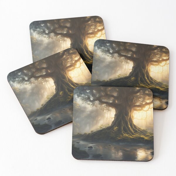 Item preview, Ancient Fantasy Forest at Twilight designed and sold by Fanta-sticky.
