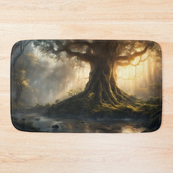 Item preview, Ancient Fantasy Forest at Twilight designed and sold by Fanta-sticky.