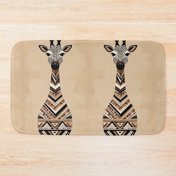 Item preview, Art - Adorned Giraffe, Modern African Inspiration designed and sold by DoodyPets.