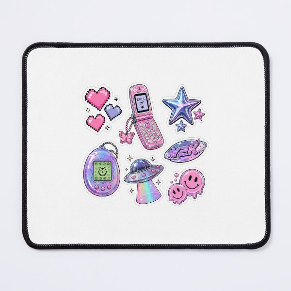 Item preview, Y2K Aesthetic Holographic Sticker Pack designed and sold by NoorNestCo.