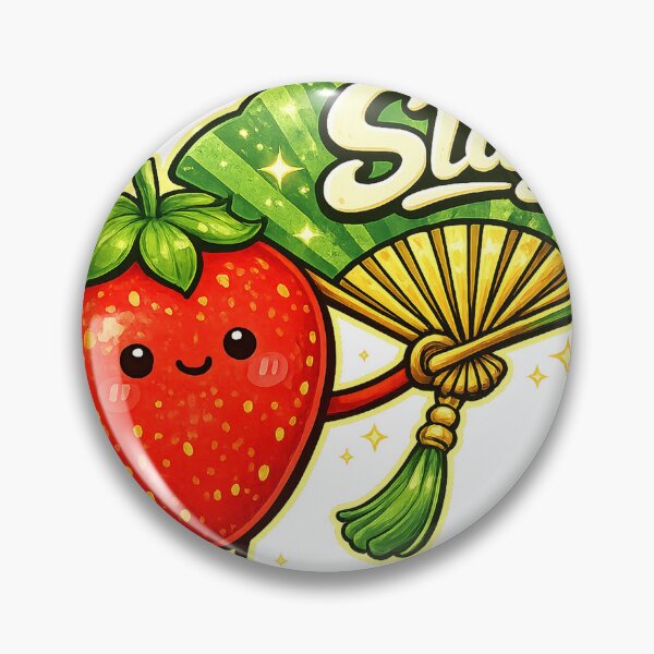Item preview, Sassy Strawberry with the Slay Fan designed and sold by KrisPoospi.