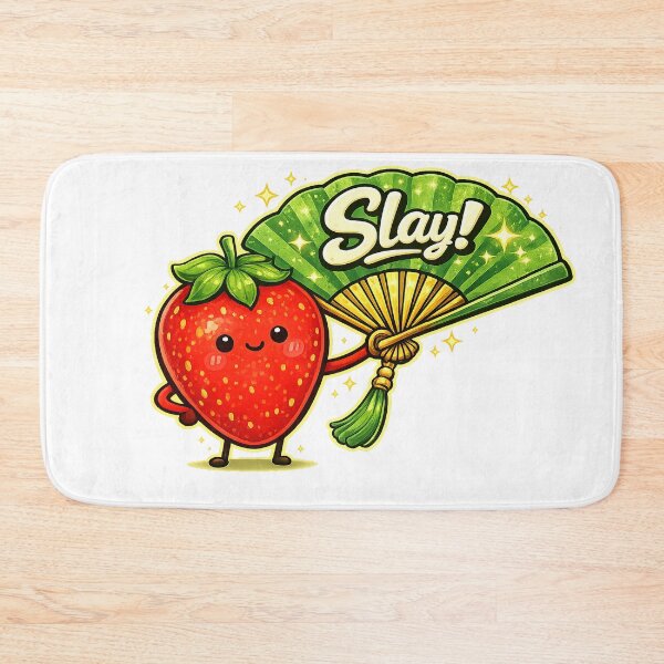 Item preview, Sassy Strawberry with the Slay Fan designed and sold by KrisPoospi.