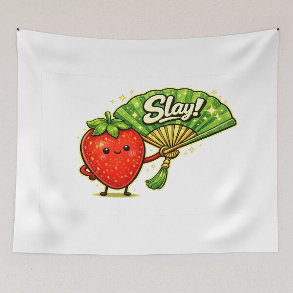 Item preview, Fresa atrevida con el abanico de Slay designed and sold by KrisPoospi.