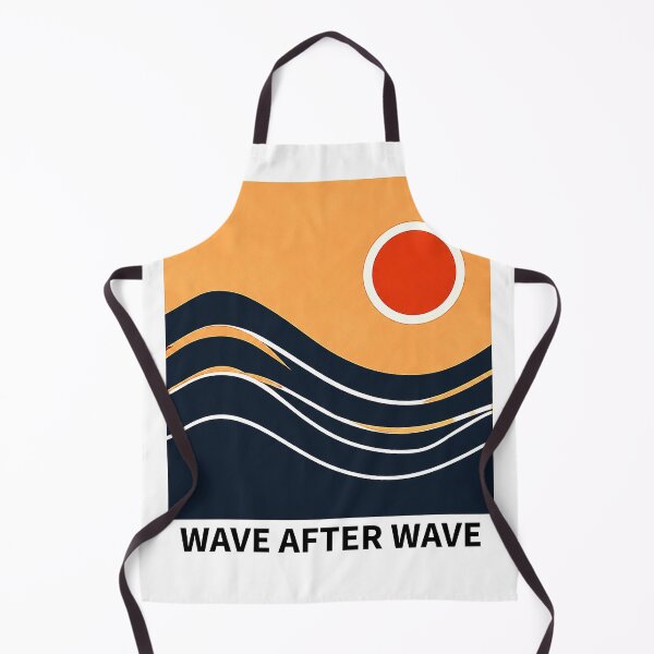 Item preview, Wave After Wave Minimalist Sunset designed and sold by arildesigns.