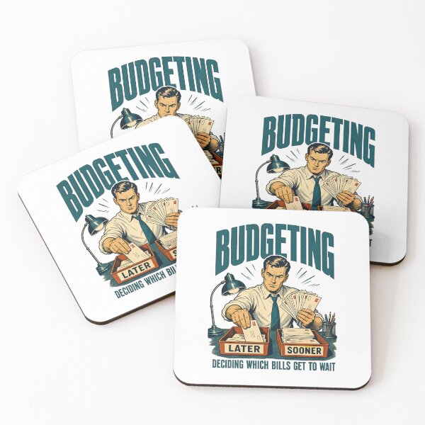 Item preview, Budgeting Funny Sarcastic Vintage Money Humor designed and sold by journeyengine.