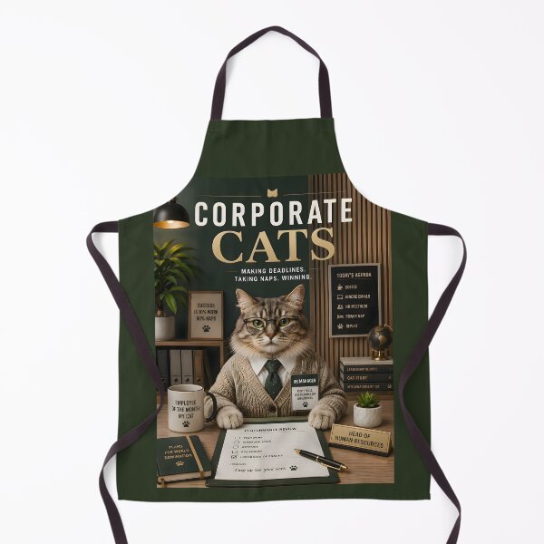 Item preview, Corporate Cats – Making Deadlines. Taking Naps. Winning. | Maine Coon HR Manager designed and sold by RockyMemes.