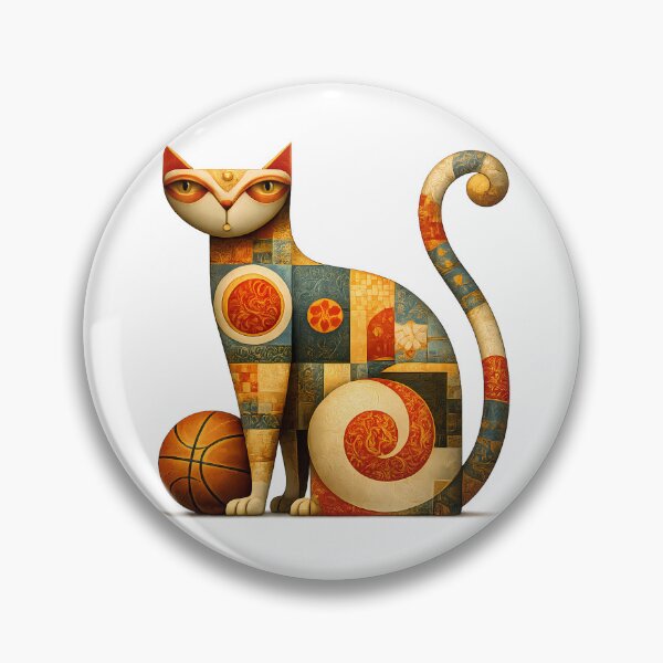 Item preview,  Basketball Cat | Funny Cat Playing Basketball | Sports Lover Gift designed and sold by GGAUL.