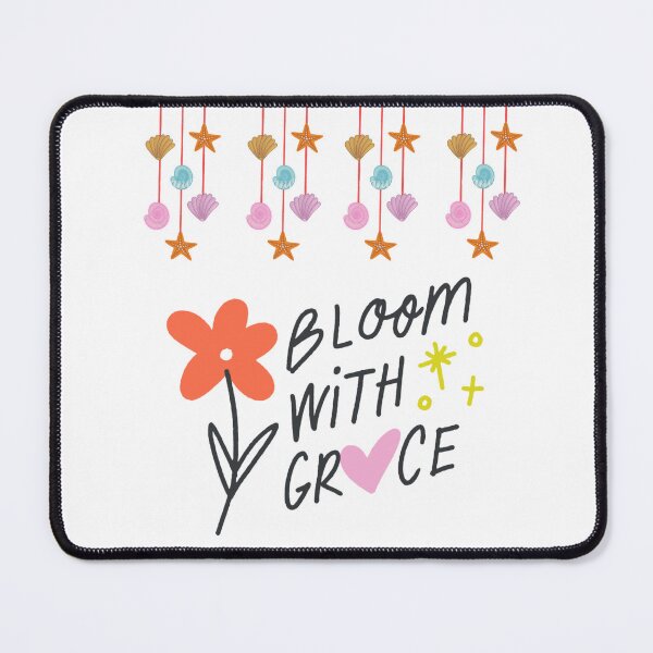 Item preview, Bloom With Grace – Cute Floral Aesthetic Illustration | Soft Coastal Decor Design designed and sold by Emianartstudio.