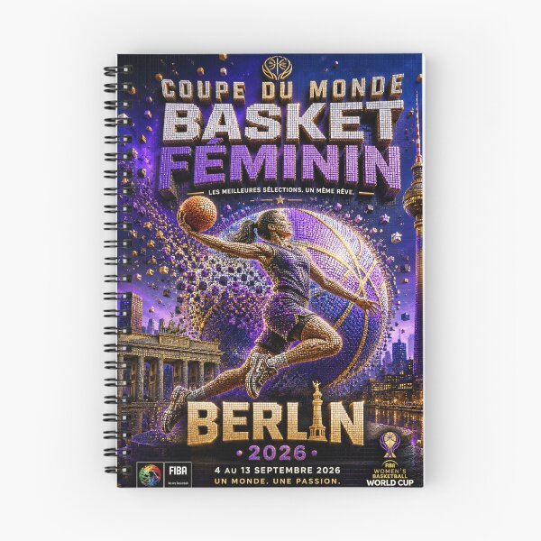 Item preview, 3D Mikro-Mosaik T-Shirt –Frauen-Basketball-Weltmeisterschaft Berlin 2026 designed and sold by JcAbstractArt.