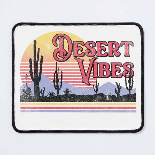 Item preview, Desert Vibes Retro Sunset Striped Western Cactus designed and sold by The secret storage room.