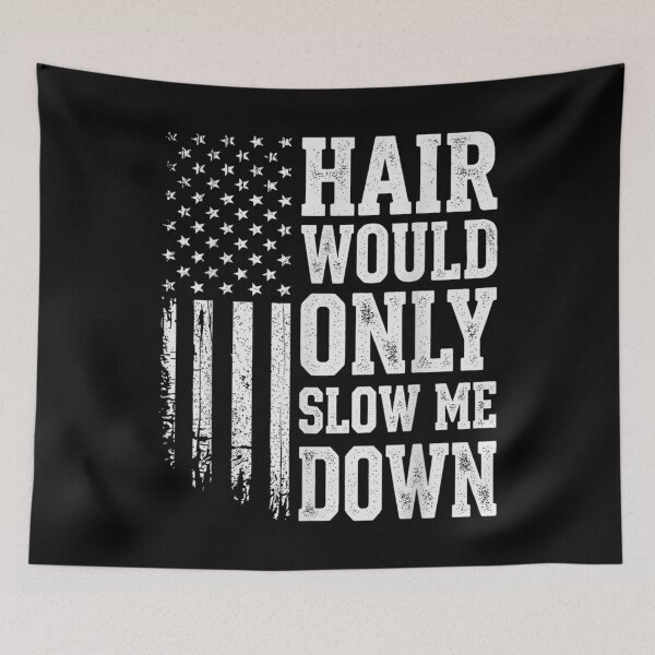 Item preview, Funny Hair Would Only Slow Me Down designed and sold by ocustdaleman.
