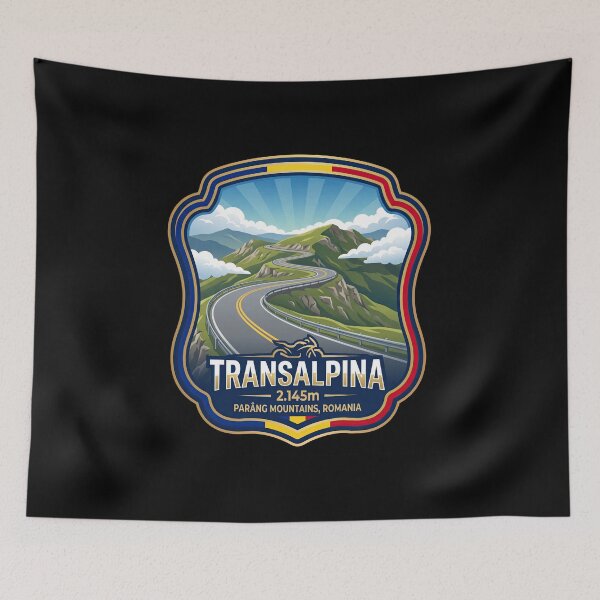 Item preview, Transalpina Ride The Legendary Road Above The Clouds designed and sold by enzoade.