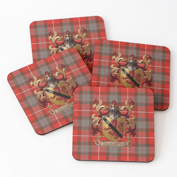 Item preview, Abernethy Coat of Arms and Fraser Weathered Tartan designed and sold by Kirrindy Designs.