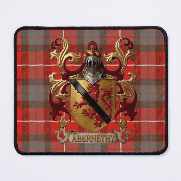 Item preview, Abernethy Coat of Arms and Fraser Weathered Tartan designed and sold by Kirrindy Designs.