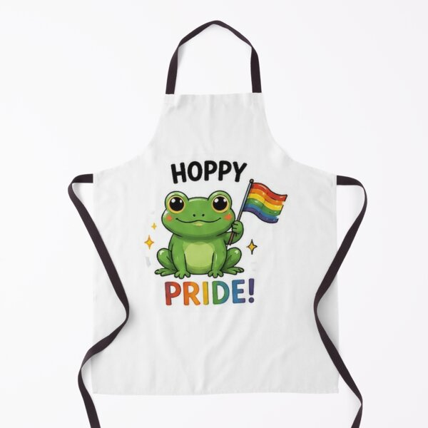 Item preview, Hoppy Pride Cute Rainbow Frog designed and sold by Pixanova.