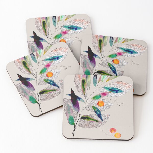 Item preview, colorful leaves (botanical series) designed and sold by Marianna Tankelevich.