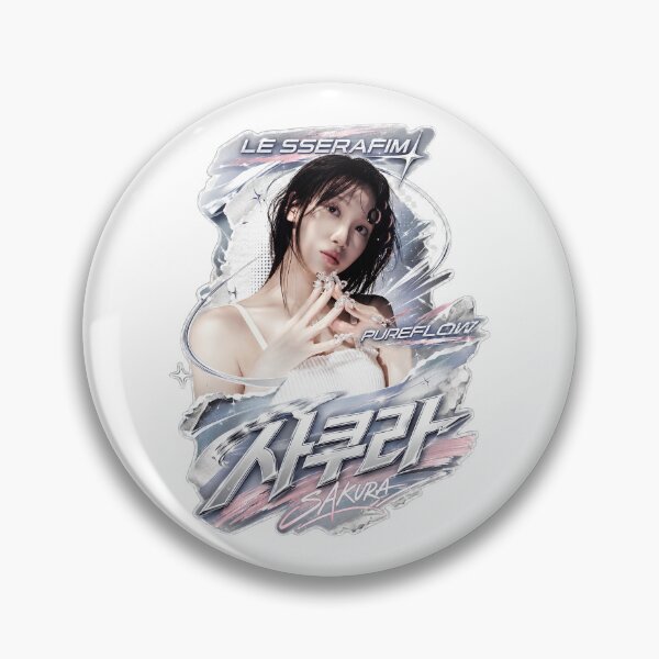 Item preview, Sakura PUREFLOW Floral Kpop Girl Group Fan Art designed and sold by Valereekmerch.