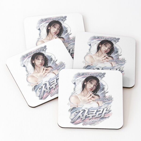 Item preview, Sakura PUREFLOW Floral Kpop Girl Group Fan Art designed and sold by Valereekmerch.